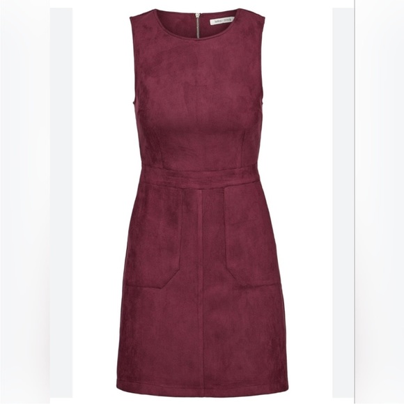 NWOT BISHOP + YOUNG FAUX SUEDE MINI Dress - Picture 1 of 6